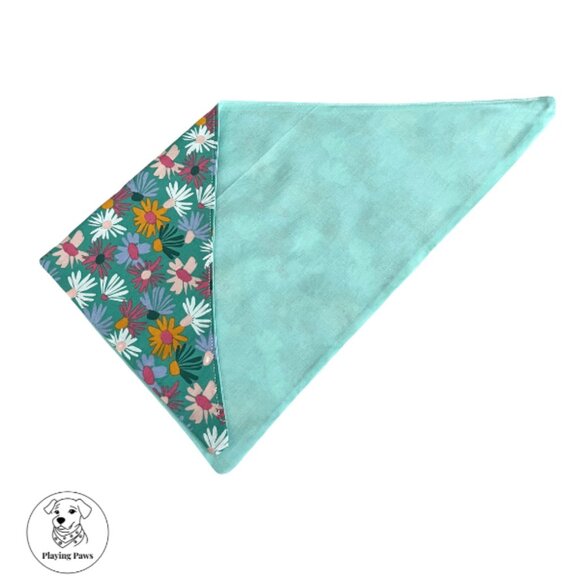 Handmade Double Sided Dog Bandana (Small) - Picture 3 of 7